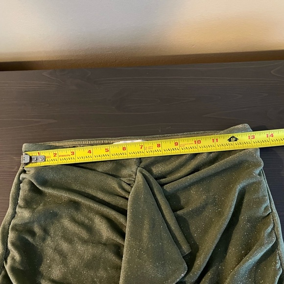 Anthropologie X Mare Mare Ruched Shimmer Skirt - Picture 8 of 11